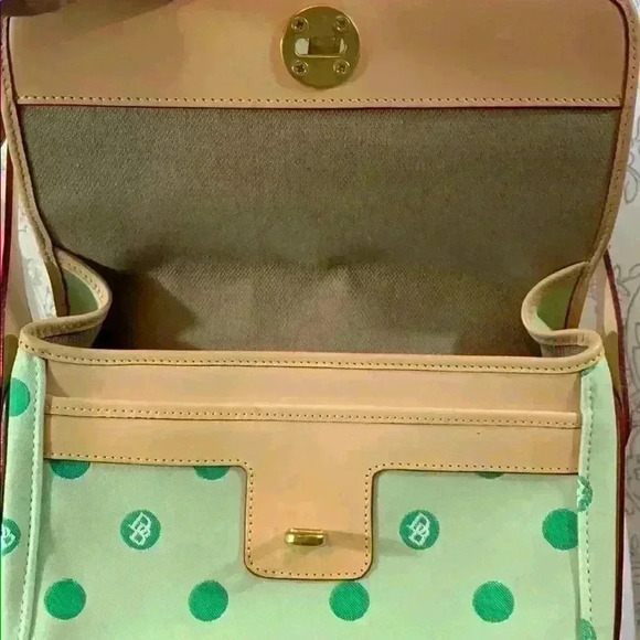 Green Polkadot Dooney &Bourke - Picture 6 of 11